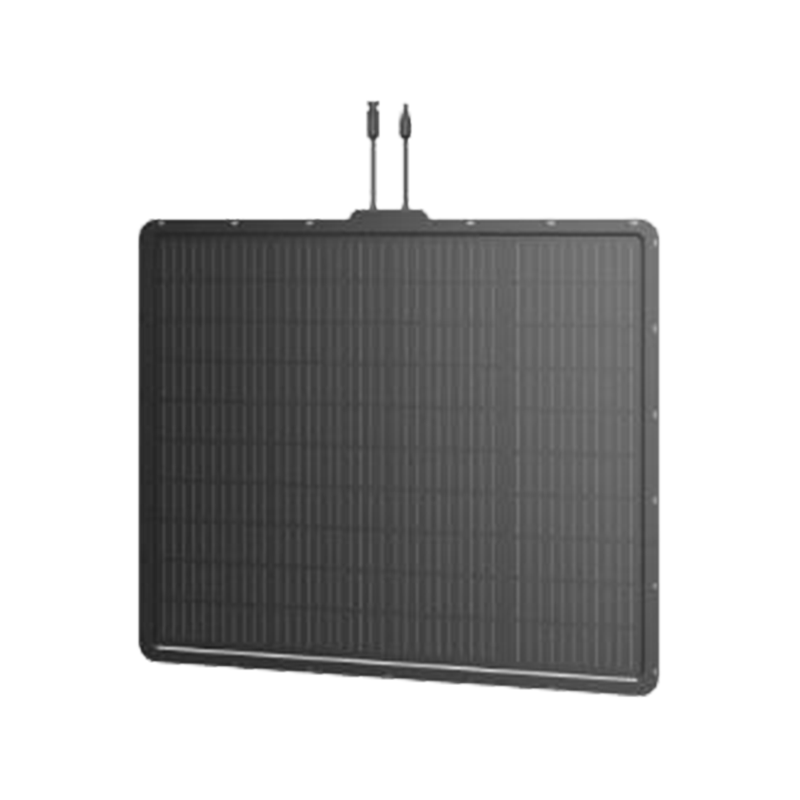 100W 阳台半柔性太阳能板 -- 800*710*16mm