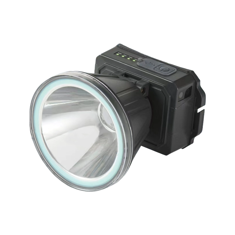 4400毫安 X8灯珠 防水双锂电感应头灯