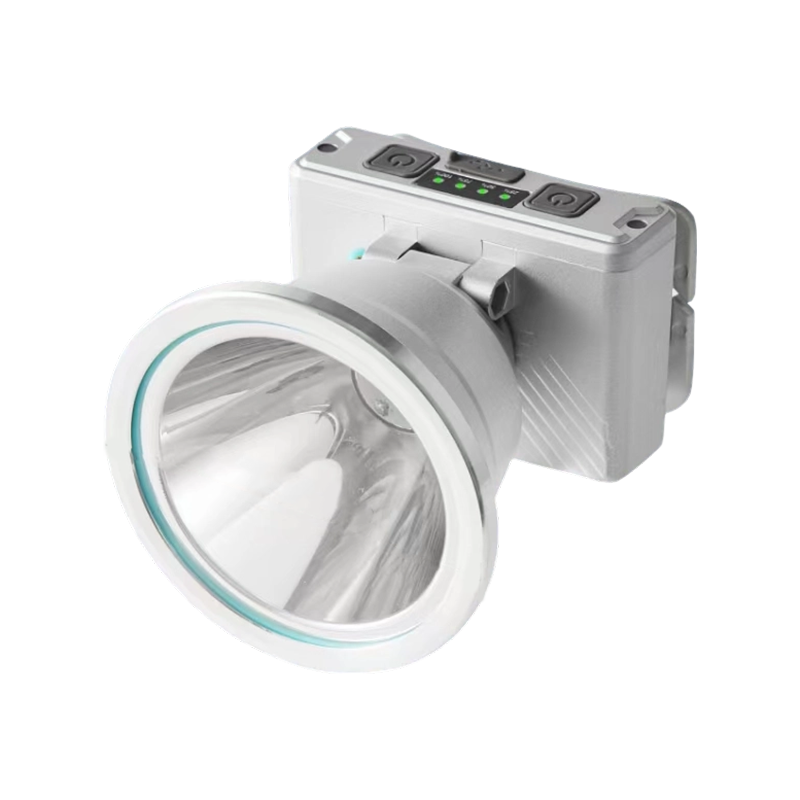 5000LM 4800毫安 大功率铝头双锂电头灯