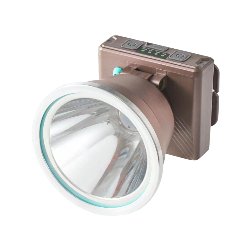 8000LM 8400毫安 铝头激光炮三锂电头灯